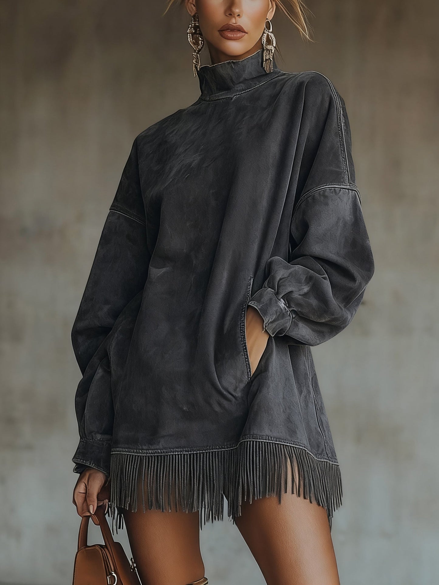 LUCIA TURTLENECK DRESS