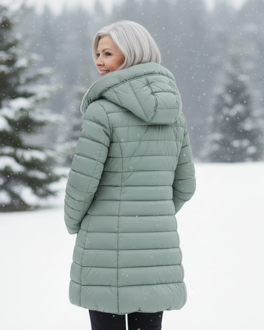 OLIVE WINTER COAT