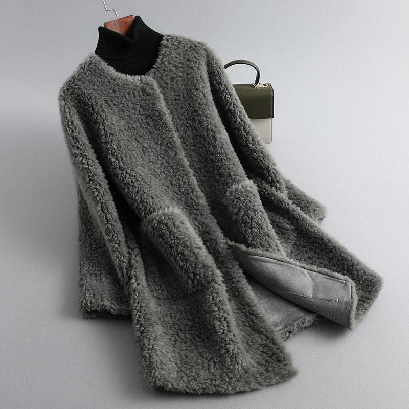 HOLLMERE SHEARLING COAT