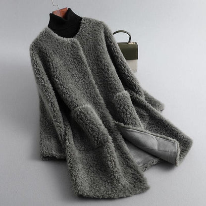 HOLLMERE SHEARLING COAT