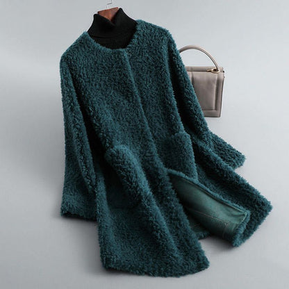 HOLLMERE SHEARLING COAT