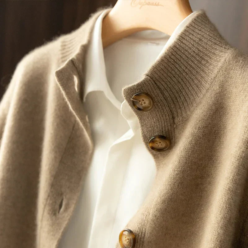 ARLINA MERINO CARDIGAN