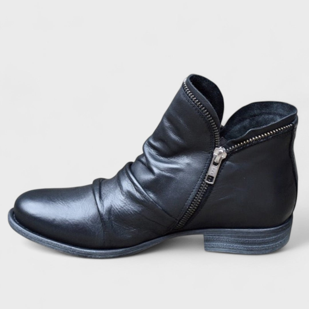 MELINDA LEATHER BOOTS