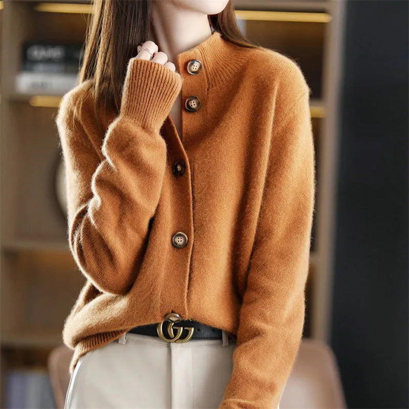 ARLINA MERINO CARDIGAN