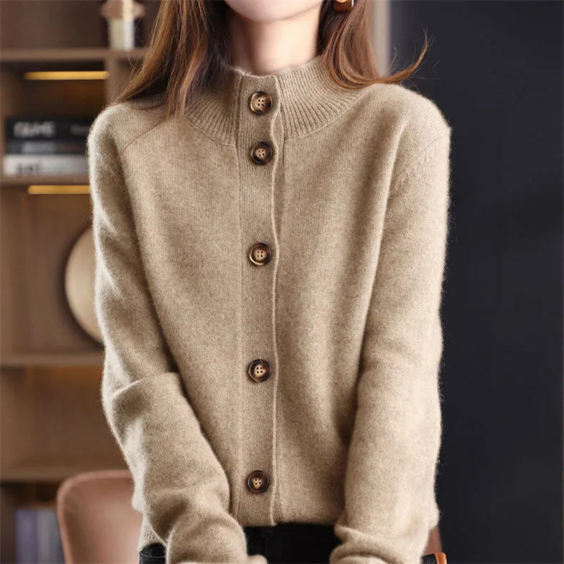 ARLINA MERINO CARDIGAN