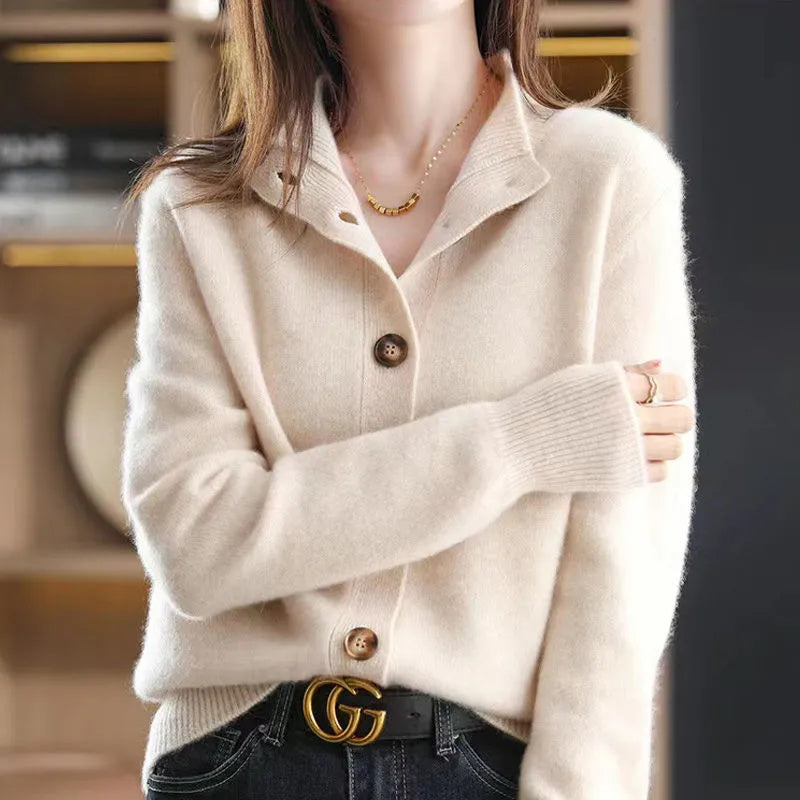 ARLINA MERINO CARDIGAN