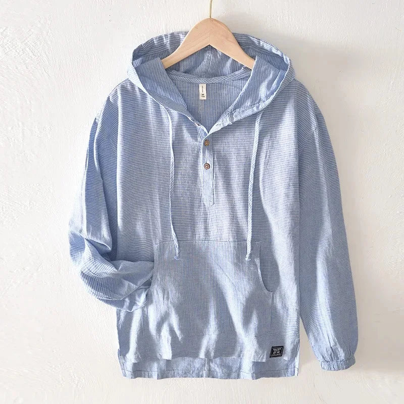 ANDORA LINEN HOODIE