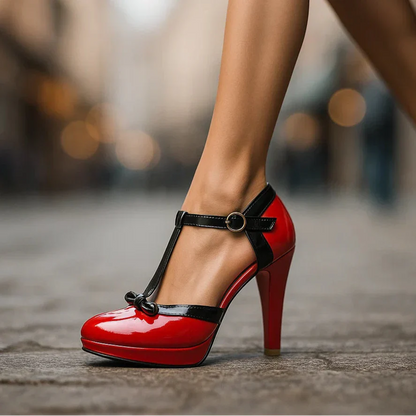 VIVIENNE BOW HEELS