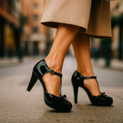 VIVIENNE BOW HEELS