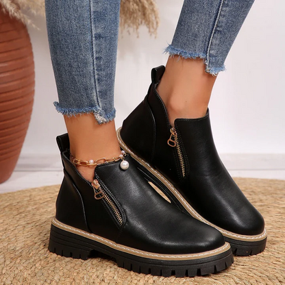 ZERINA COMFORT LEATHER BOOTS